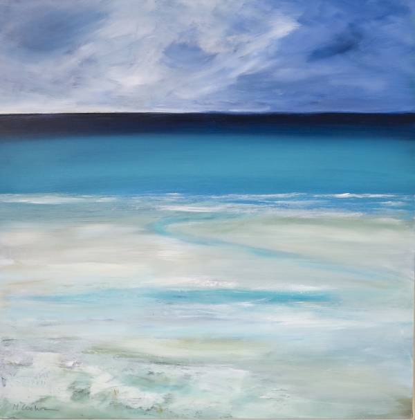 - Acrylic on Board, Painting by Maggie Cochran, measuring 50 x 50 cm (H x W) framed at 54 x 54 cm £650